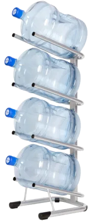 Стойка для бутылей 19 литров на 4 шт.