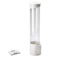 Стаканодержатель белый на саморезах